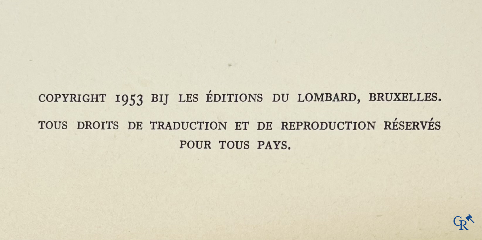 Hergé, L'Aviation Guerre 1939-1945. Collection Voir et Savoir. Copyright 1953. Lombard Brussel.