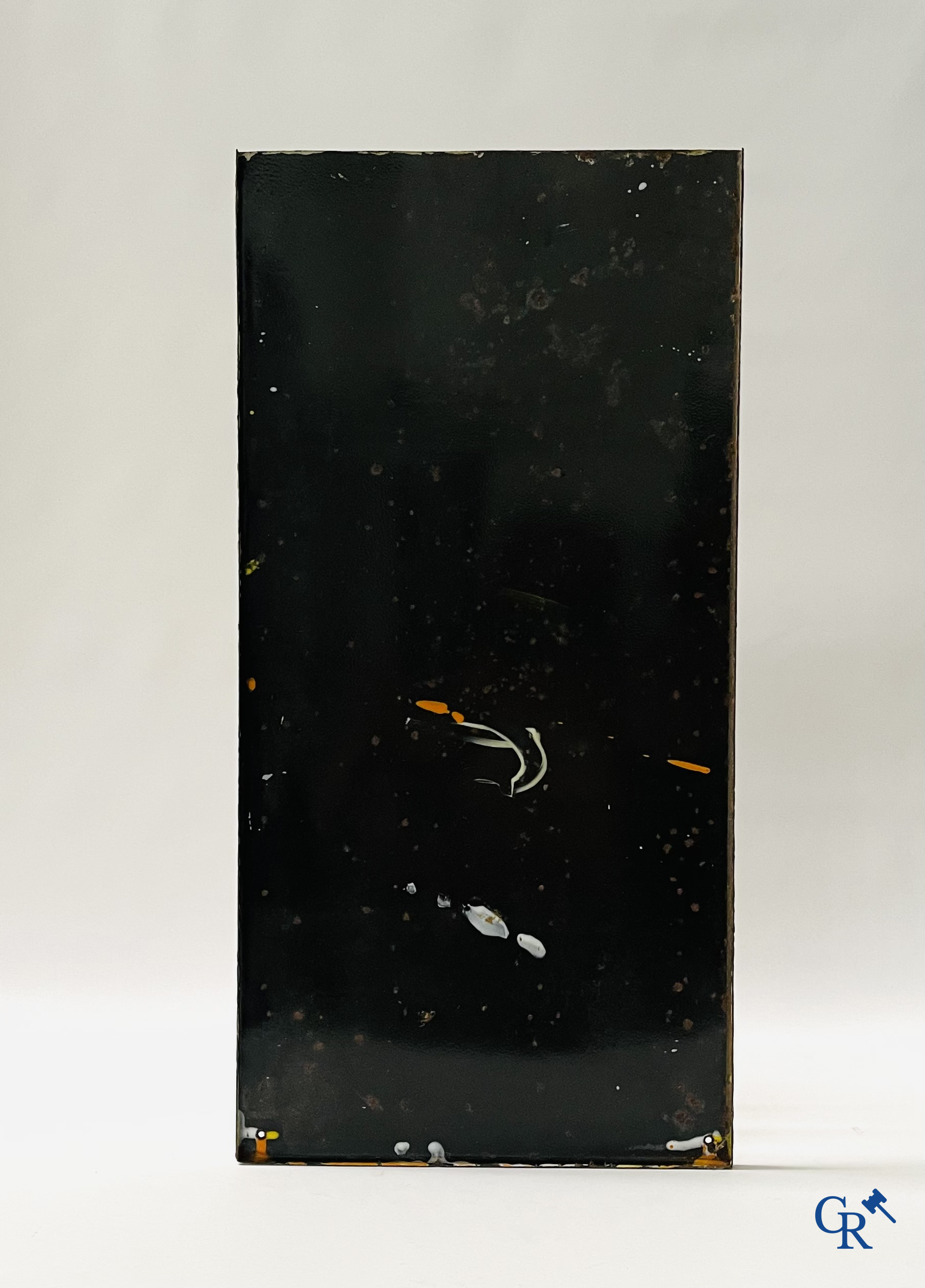 Pastilles Valda, En vente ici. Enamel advertising sign for pastilles Valda, Emaill. Alsacienne Strasbourg.