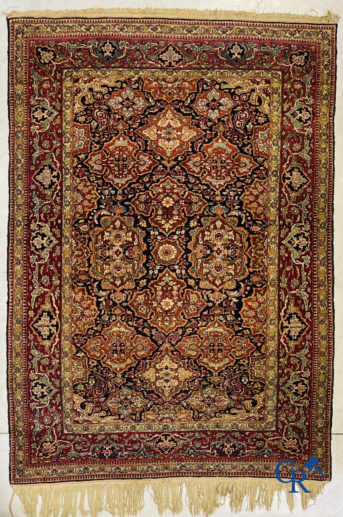 Tapis: Tapis oriental ancien.