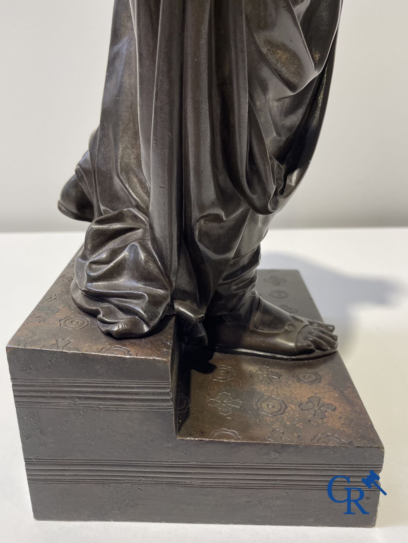 Henry Etienne Dumaige (1830-1888) Salomé, statue en bronze représentant une femme orientale. XIXe siècle.