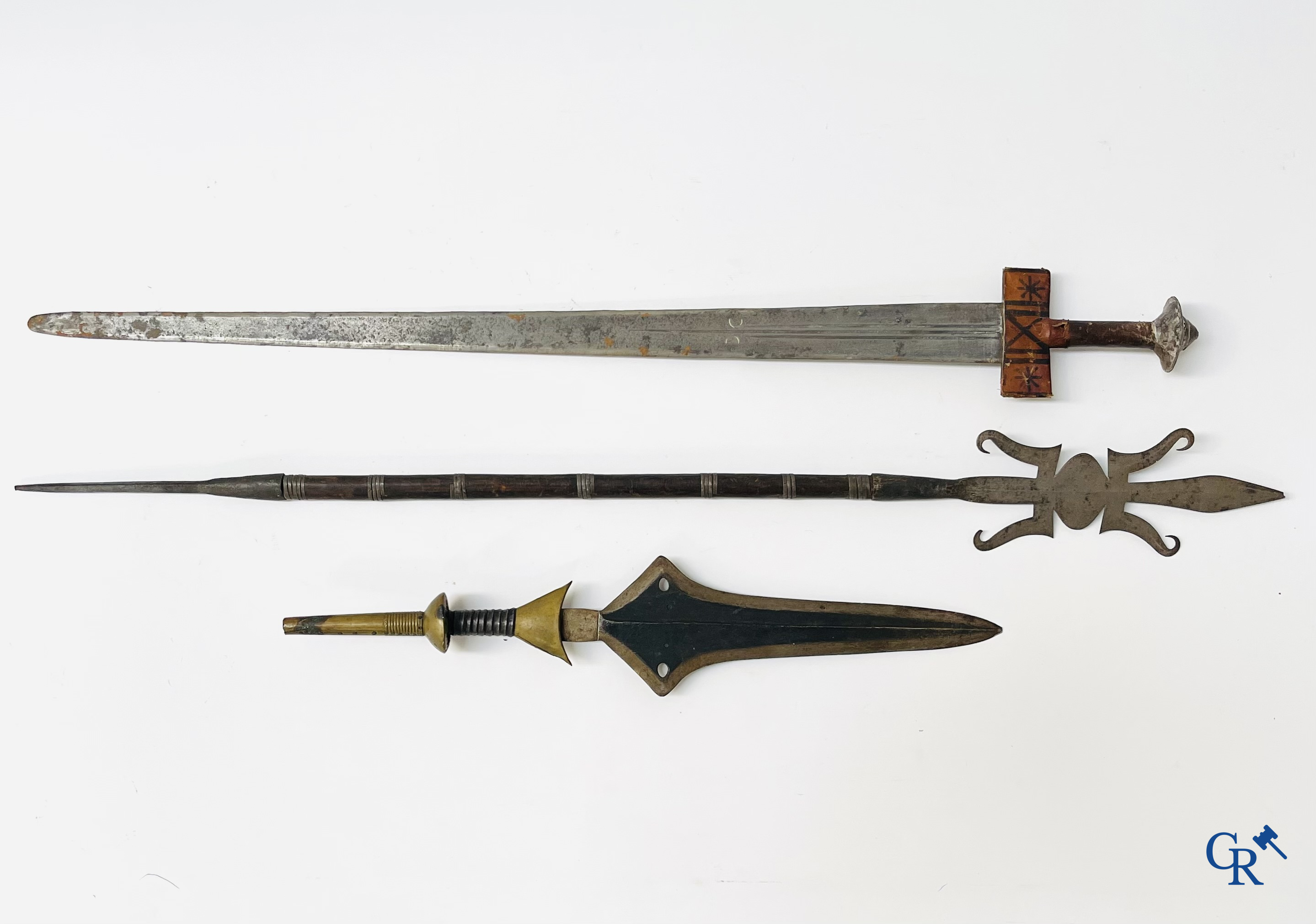 Art Tribal, 3 armes Africaines.